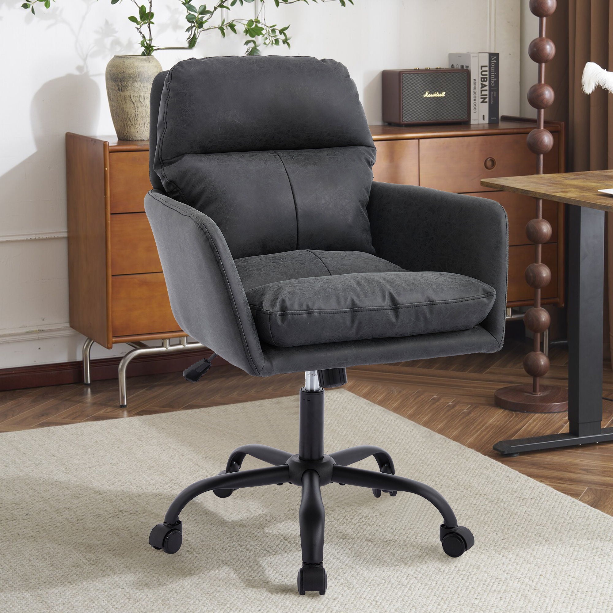 Adjustable Office Chair Ergonomic Swivel Chair - Thumbnail 2