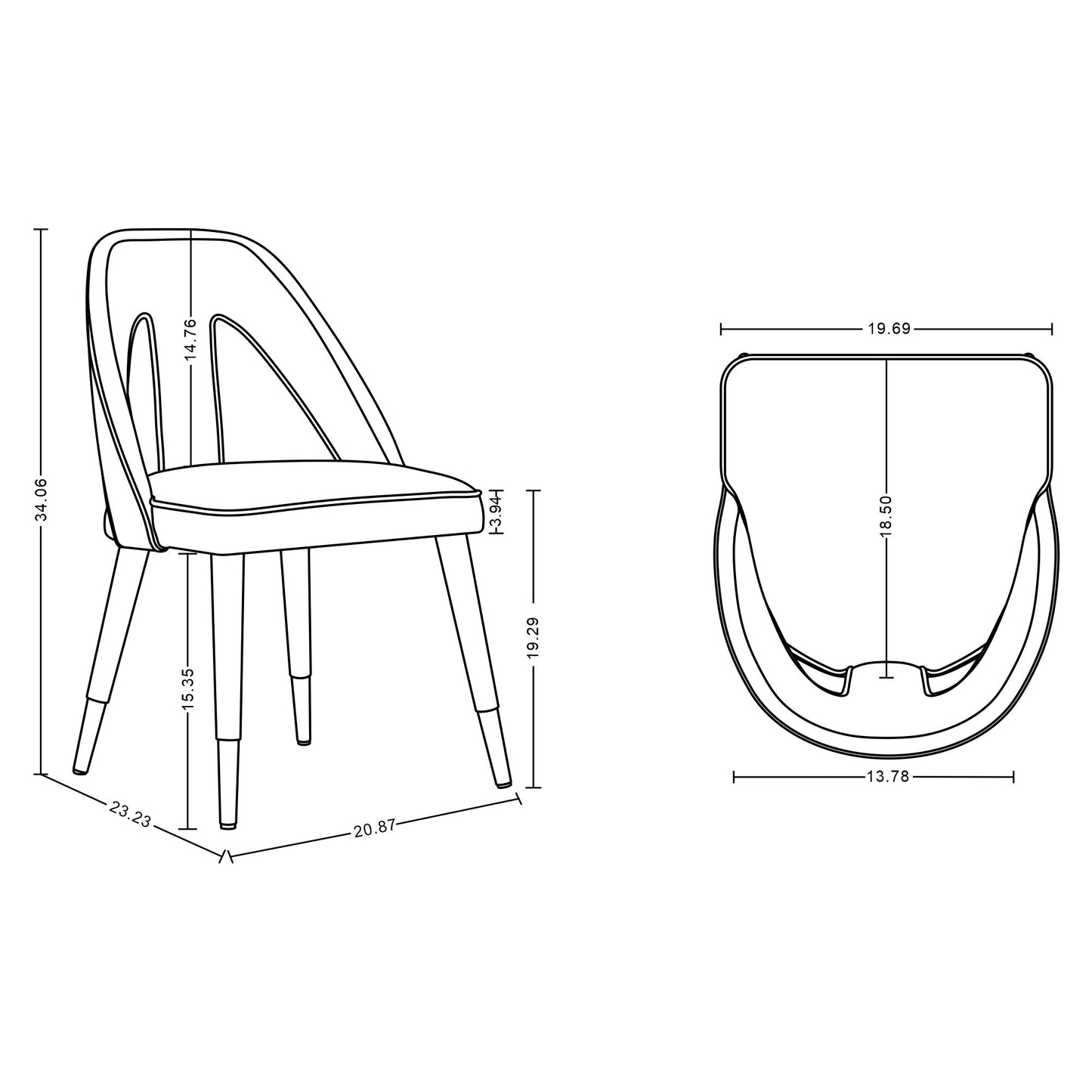 Neda - Dining Chair