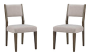 Kavanaugh - Dining Side Chair With Upholstered Seat& Back With o Slats (Set of 2) - Gray