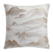Serenity - Modern Jacquard Euro Sham - Champagne