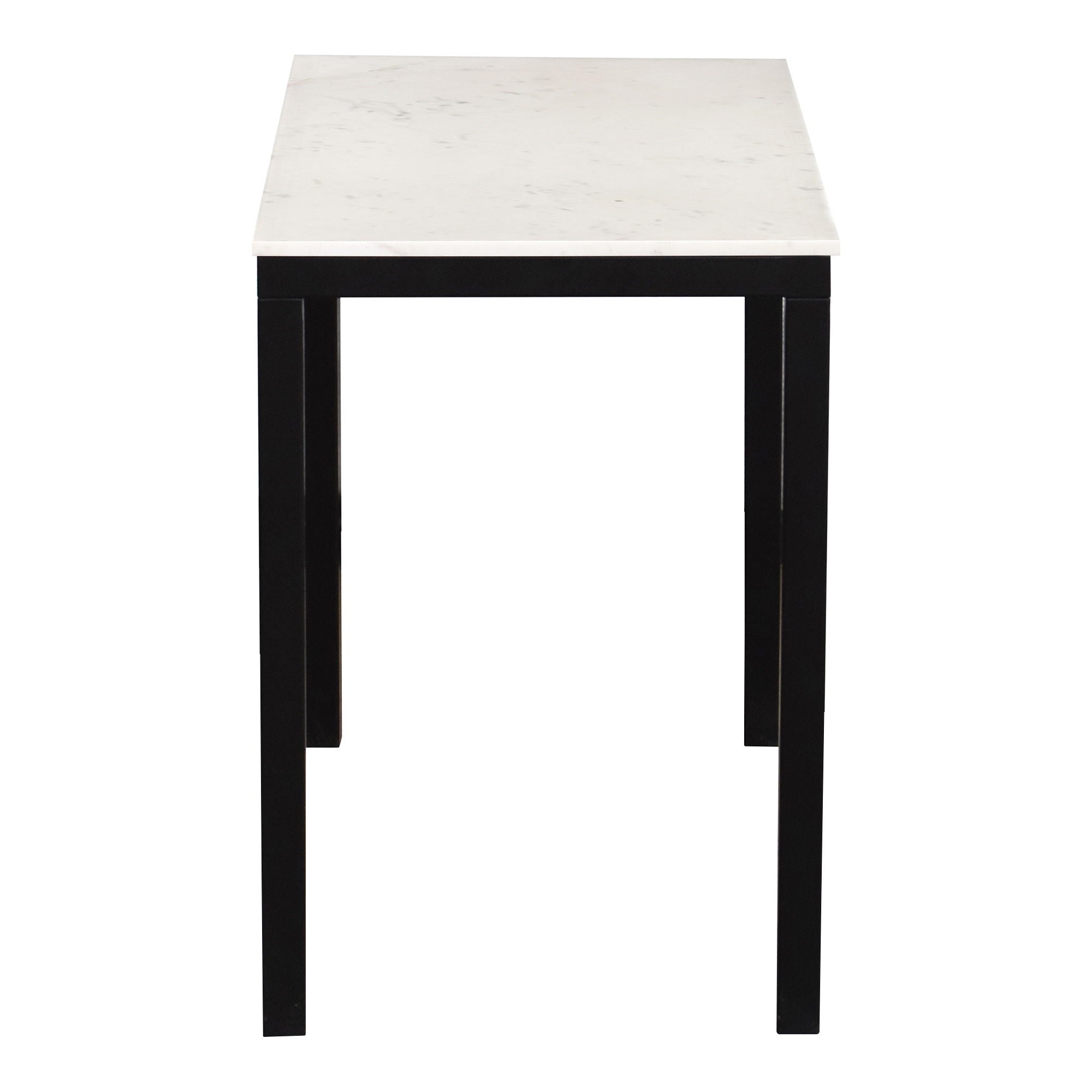 Parson - Marble Mini Desk - White