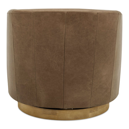 Oscy - Swivel Chair - Tan