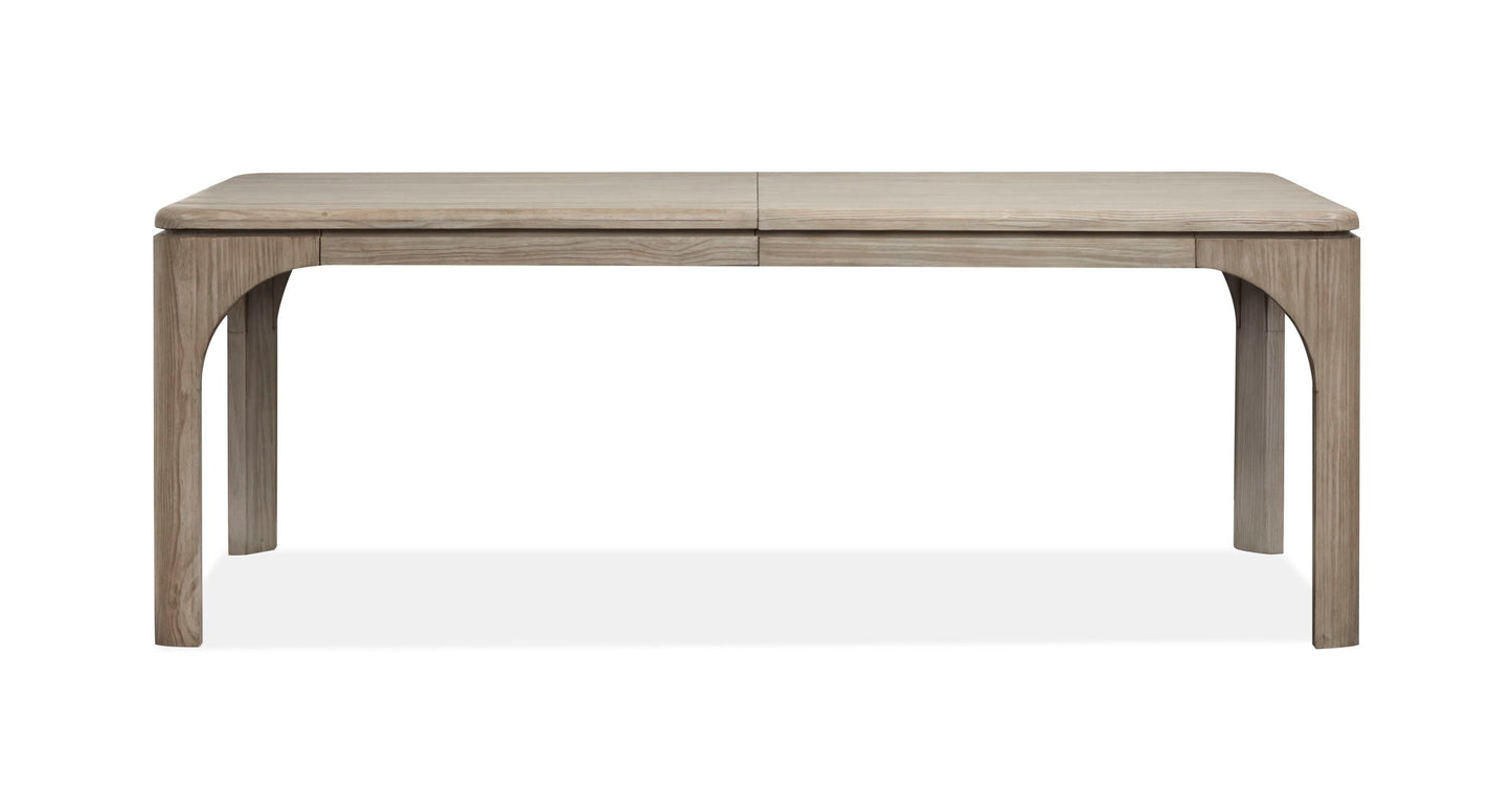 Braelyn - Extendable Rectangular Dining Table - Dorian Grey