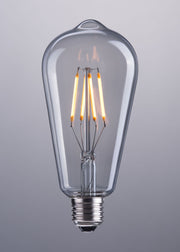 Replacement Bulbs - E26 St64 4W Led 146 X 64 Mm Light Bulb - Clear