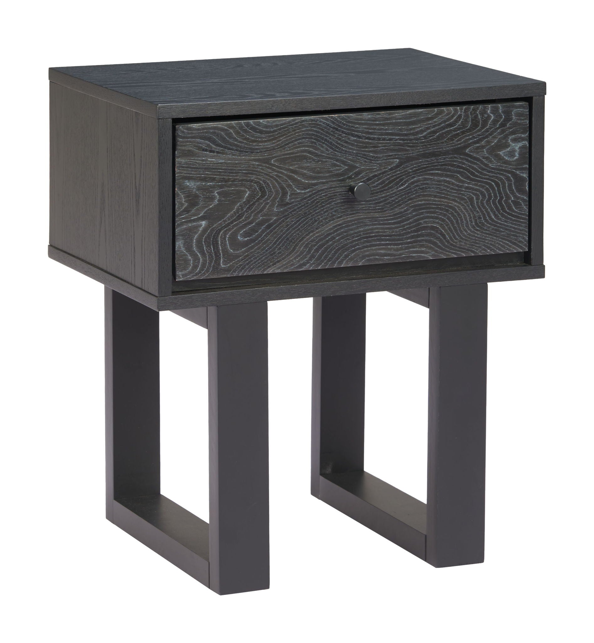 Gus - Nightstand - Black