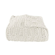 Chess Knit - 50" x 60" Throw - Natural