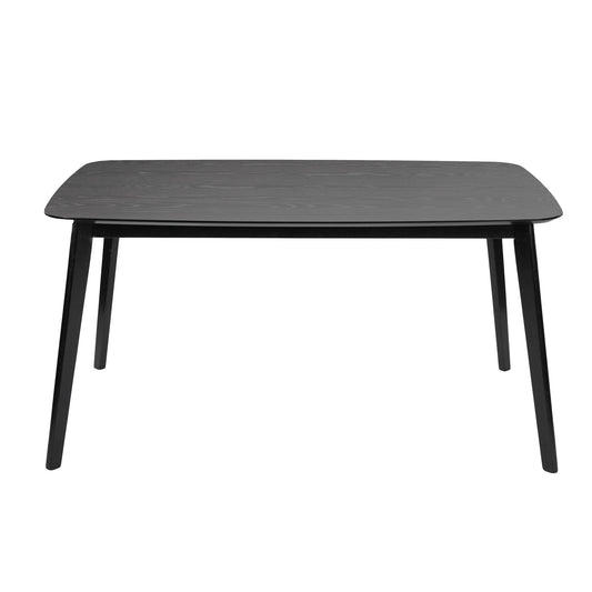Retro Dining Table With Faux Wood Top