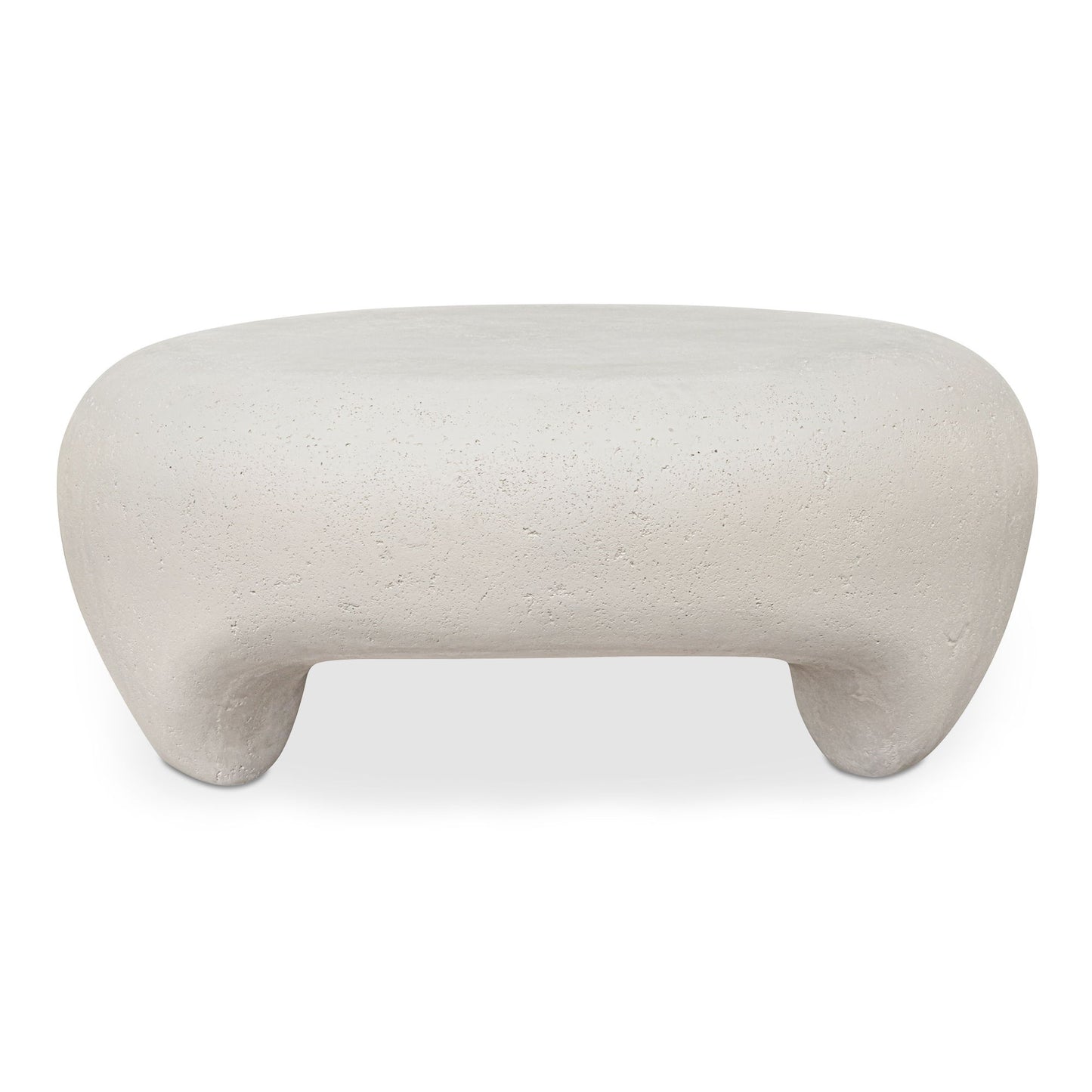 Ines - Outdoor Coffee Table - White