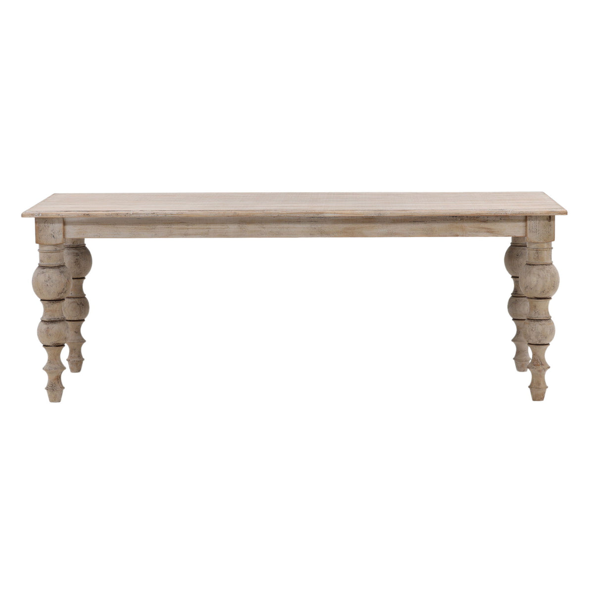 Merak - Dining Table 84" - Antique Weathered