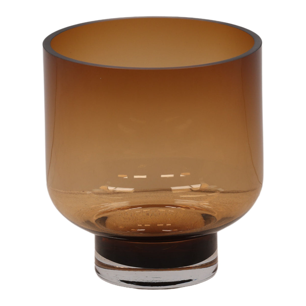 Crimson - Vase Small - Amber