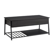 Contemporary Coffee Table, Lift Top, Rectangular