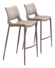 Ace - Bar Chair With Walnut Legs (Set of 2)