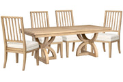 Coventry - Extendable Trestle Dining Table Set
