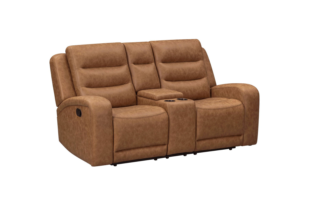 Napa - Manual Console Loveseat - Wrangler Clay