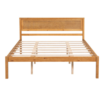 Platform Bed Frame With Headboard