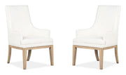 Coventry - Upholstered Host Chair (Set of 2) - Honey Wheat