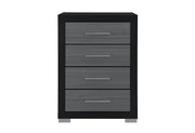 Emma - Chest - Gray / Black