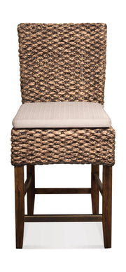 Mix-N-Match Chairs - Woven Counter Upholstered Stool (Set of 2) - Hazelnut