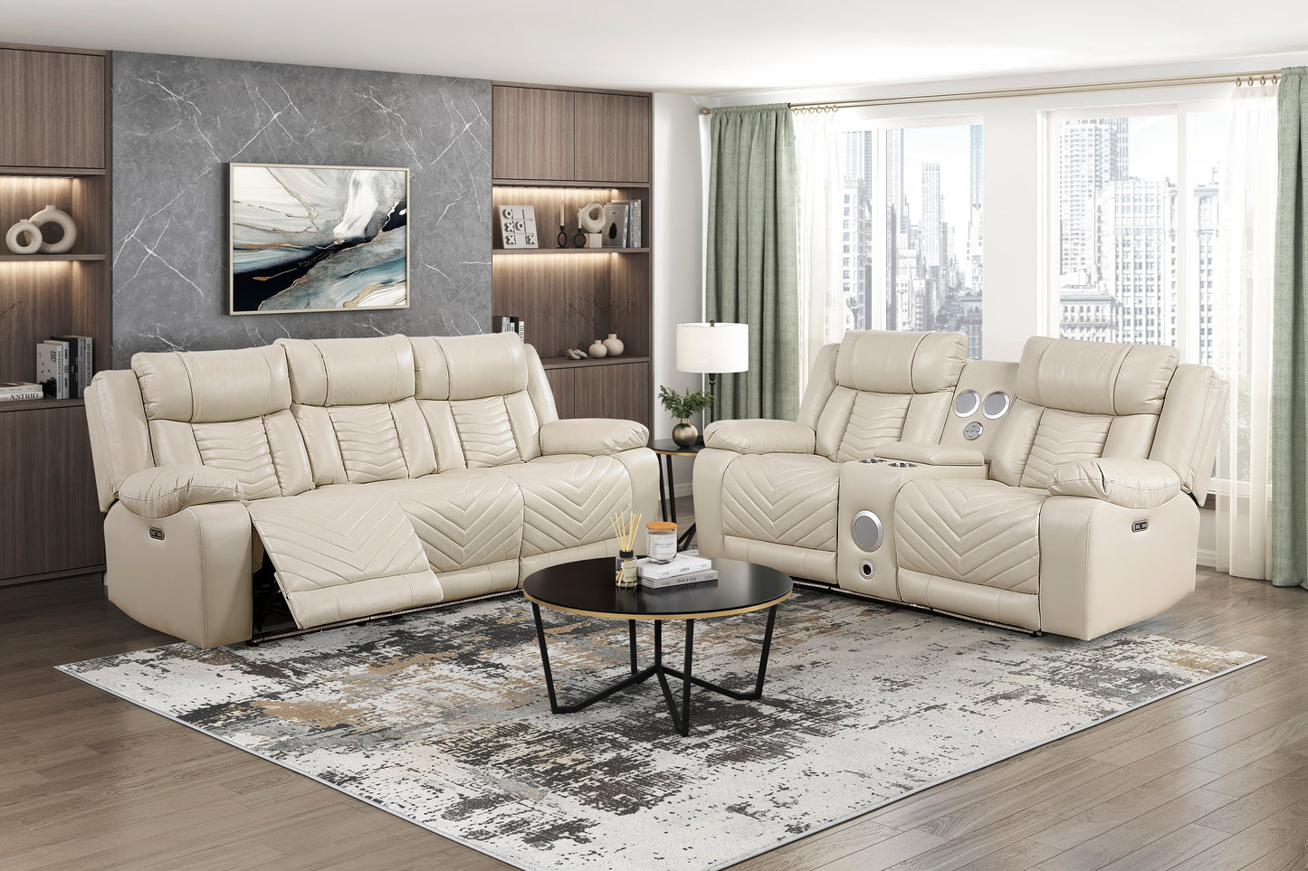 2pc Power Reclining Sofa