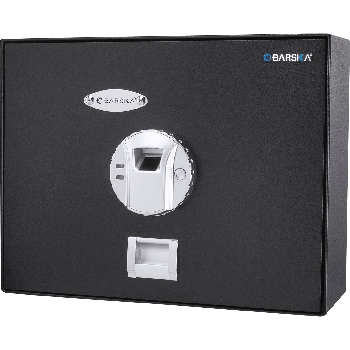 0 23 Cu Ft Top Opening Biometric Security Safe - Black