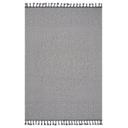 Guros - 6' X 9' Medallion Indoor / Outdoor Area Rug - White