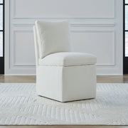 Accent Dining - Accent Dining Chair With Casters