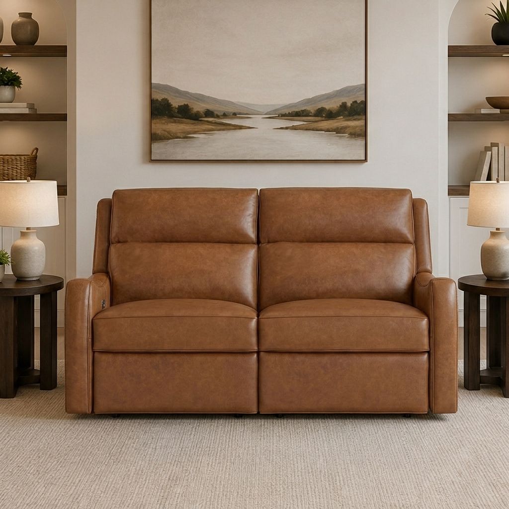 Channing - Power Zero Gravity Loveseat P3 - Renaissance Cinnamon