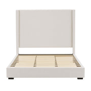 Hampton - Upholstered Platform Bed With Tall Headboard