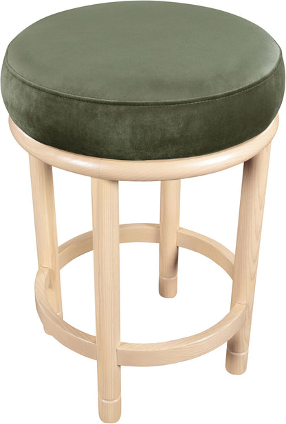 Monette - Counter Stool With Natural Base