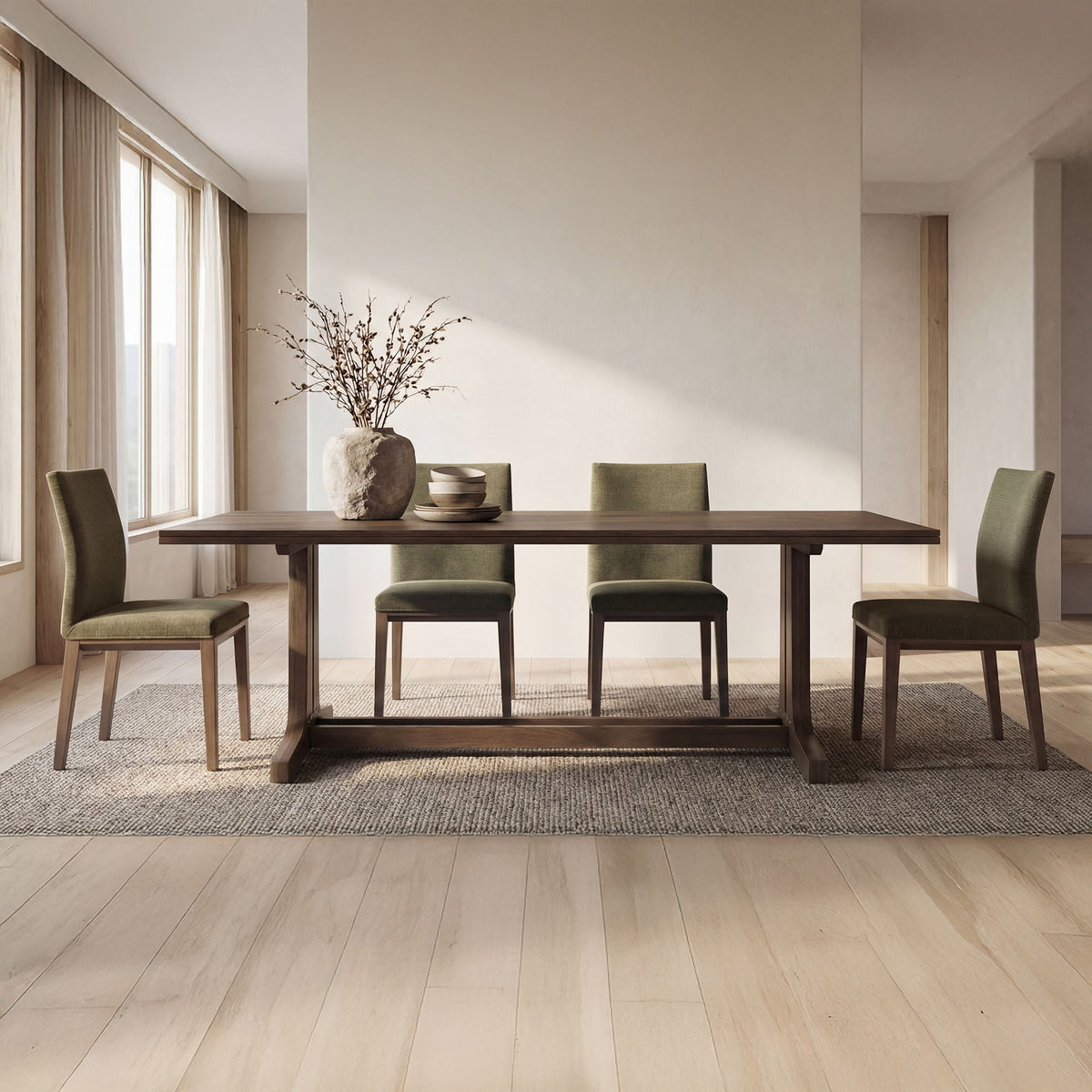 Frankie - Dining Chair (Set of 2) - Olive