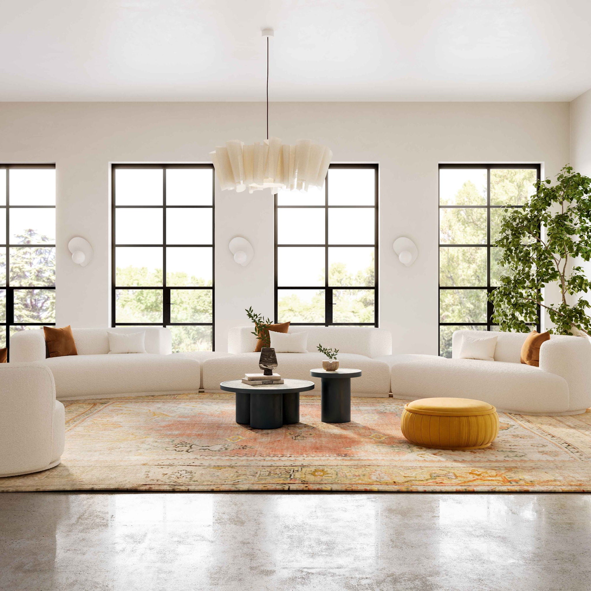 Fickle - Boucle Modular Sectional