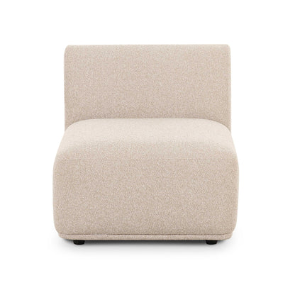 Sylvie - Armless 1-Seater - Cream