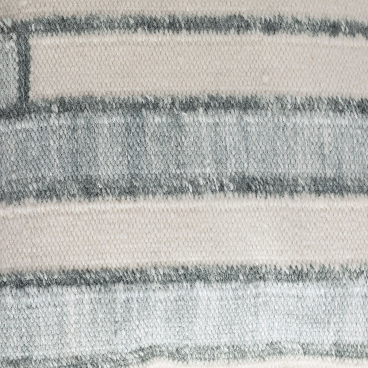 Ashma - Outdoor Pillow - Seafoam Green And Ivory