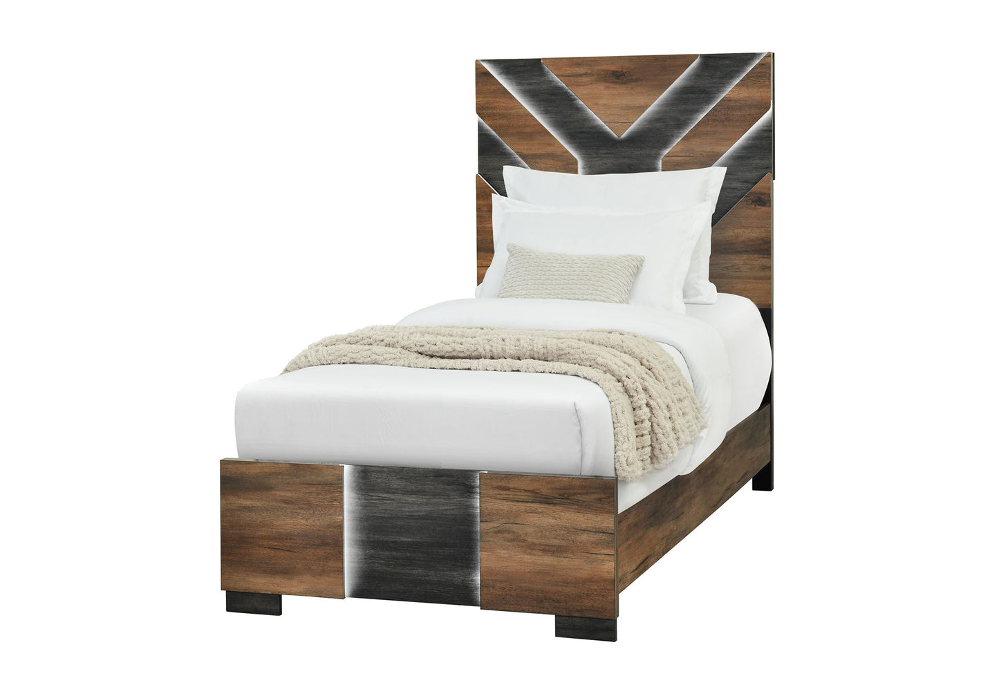 Optimus - Full Bed - Black / Brown