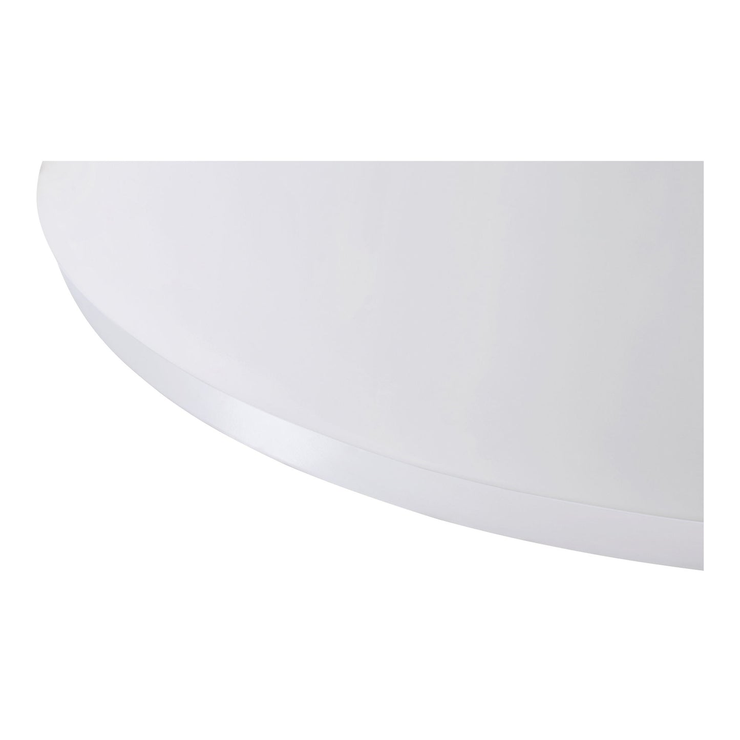 Otago - Round Dining Table - High Gloss White