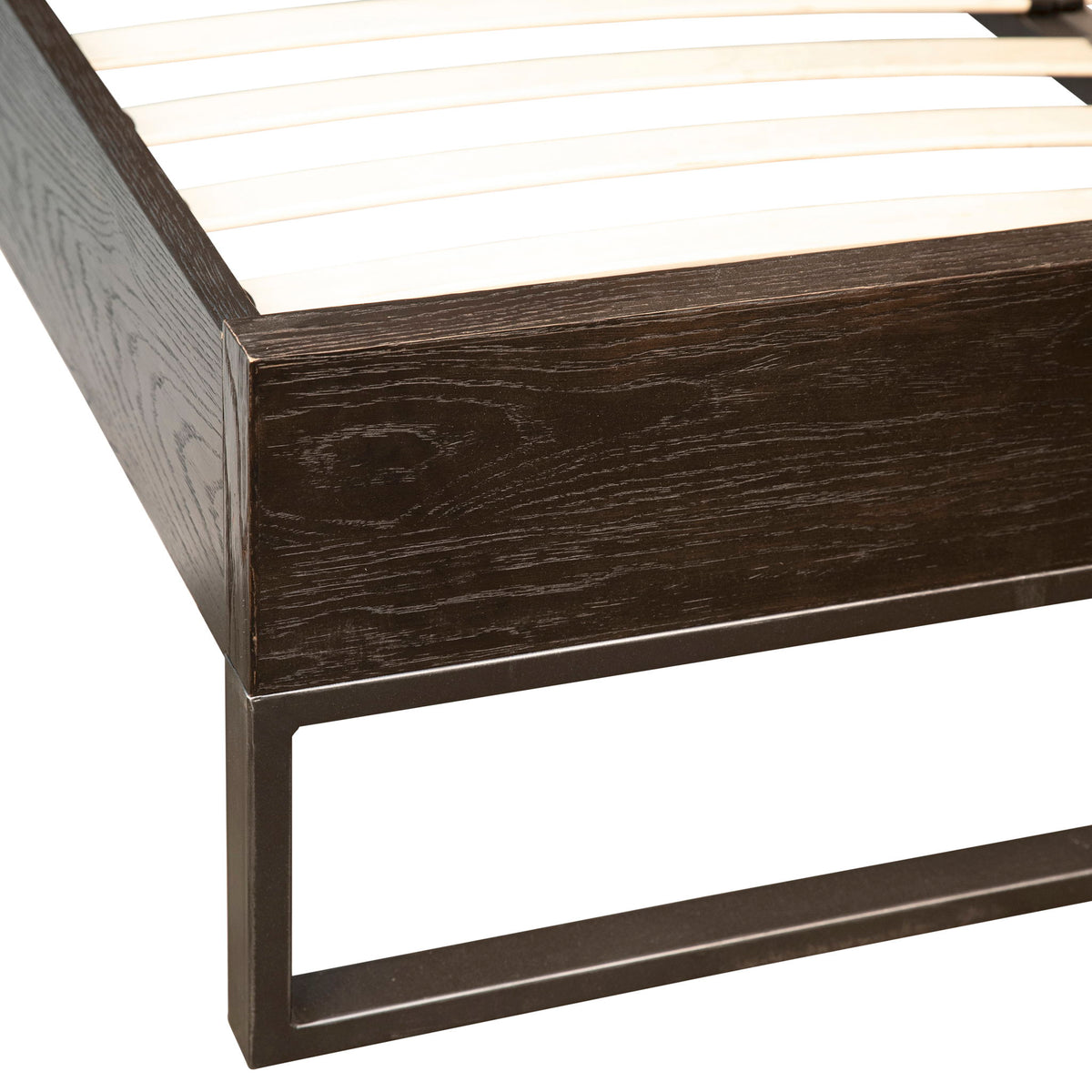 Nellie - Queen Bed - Natural With Ebony And Black