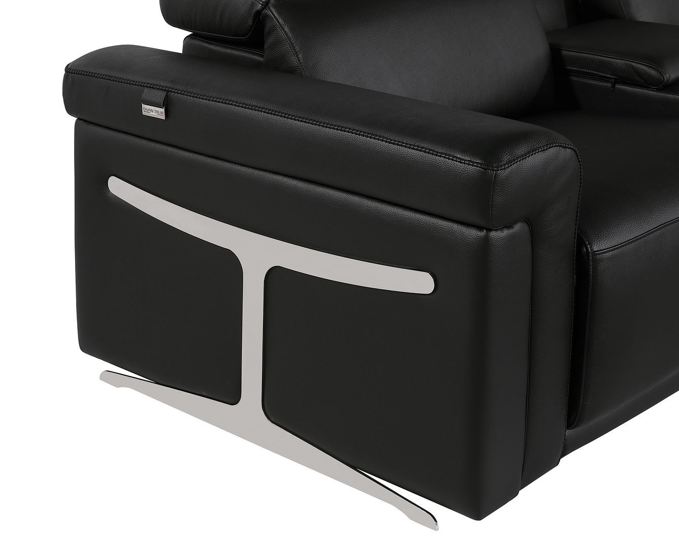 1126 - 6-Piece Modular Power Reclining Sofa And Console Loveseat Set In With 5 Power Recliners & Power Headrests