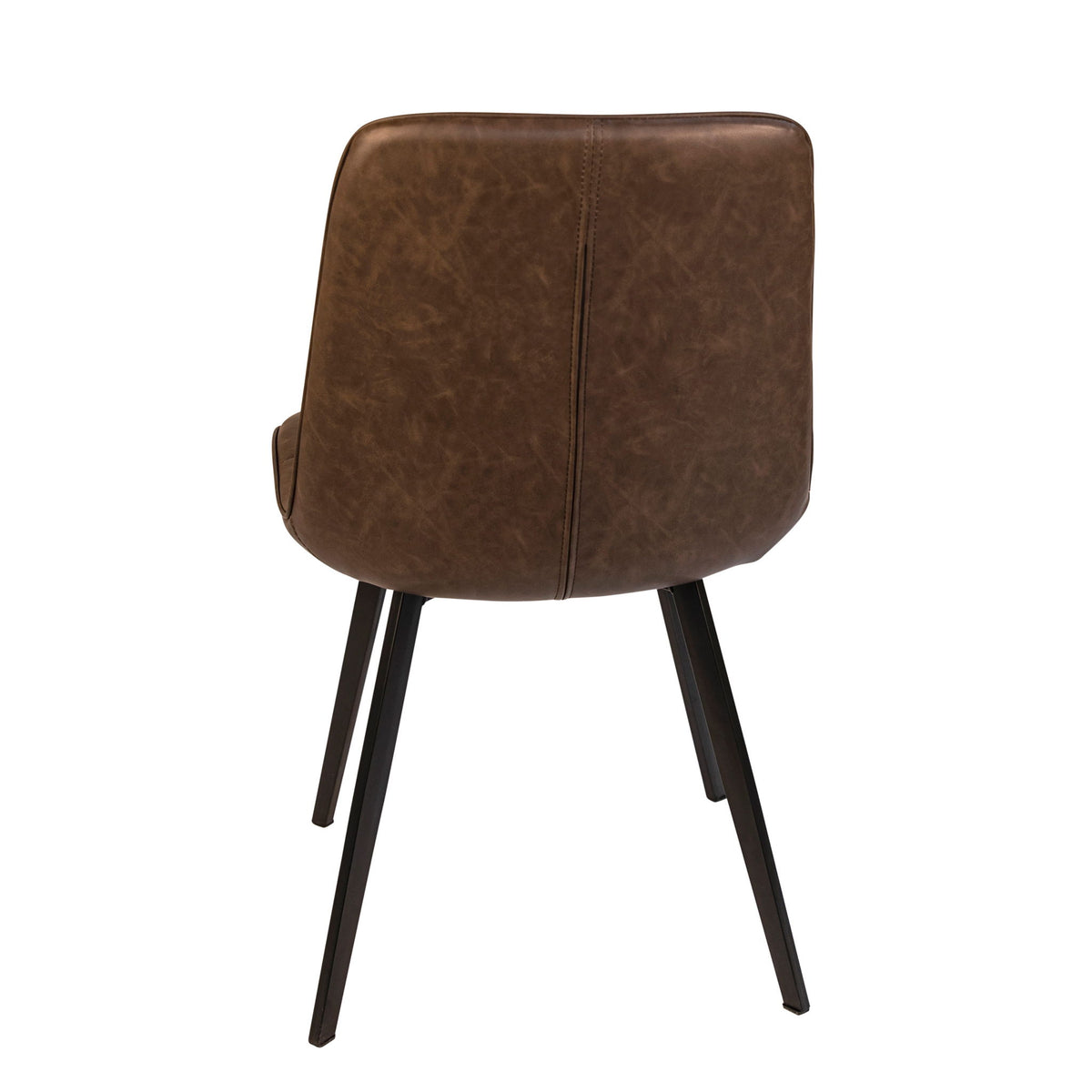 Ronald - Dining Chair (Set of 2) - Antique Brown And Black