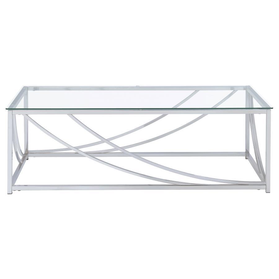 Lille - Glass Top Entryway Sofa Console Table Accents