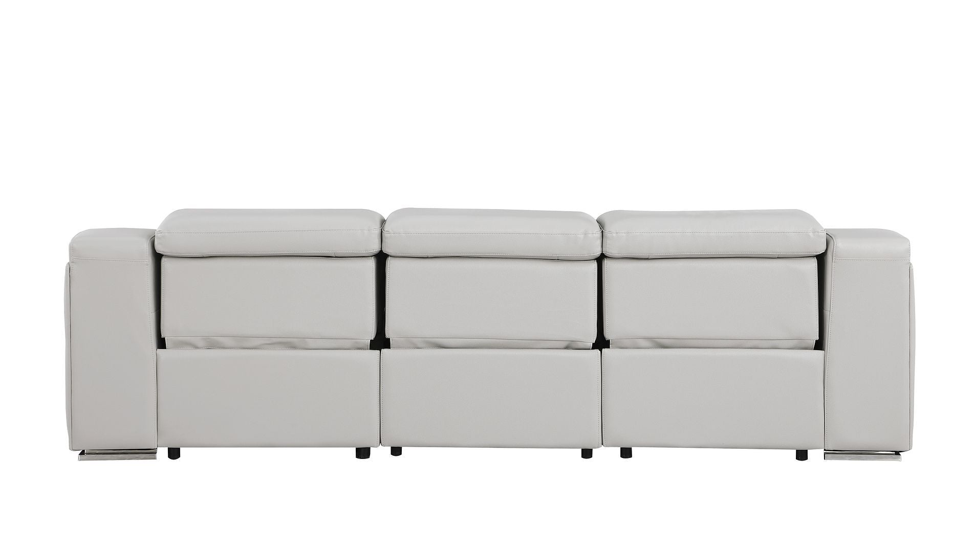 1116 - 3-Piece Modular Power Reclining Sofa In With 3 Power Recliners & Power Headrests