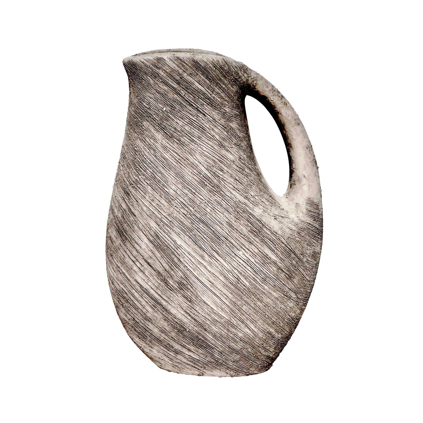 Earthenware - Water Can Vase - Gray