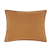 Cotton Canvas - 21" x 34" Stonewashed Pillow Sham - Terracotta