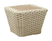 Antul - Outdoor Coffee Table - White / Natural