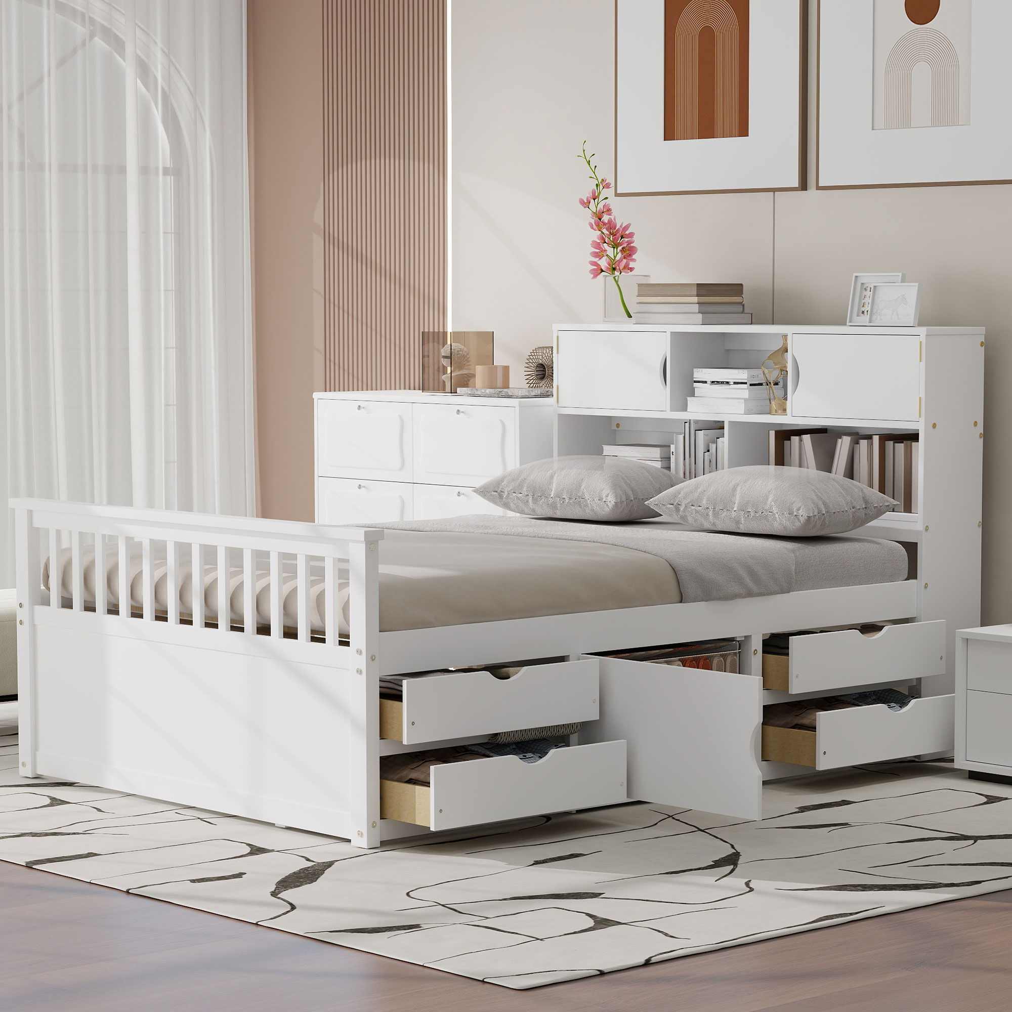 Captain Platform Bed Frame - Thumbnail 2