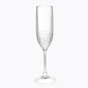 Tritan Lexington - Unbreakable Plastic Champagne Flutes, Durable Glass Alternative (Set of 4), 6Oz - Clear
