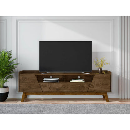 Marcus - TV Stand With 4 Shelves And Soft Close Doors