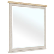 Glenndale - Dresser Mirror - Aged White