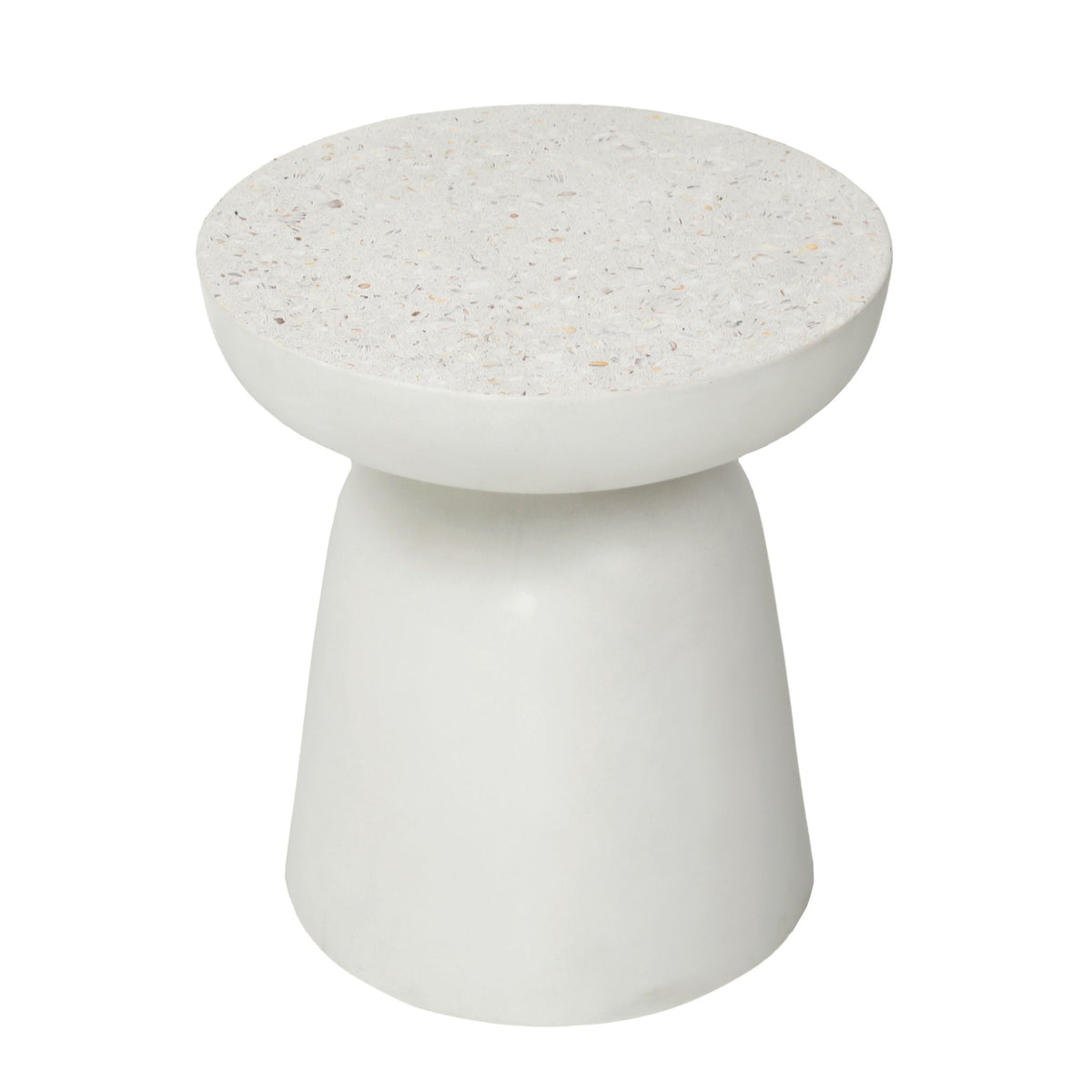 Gill - Outdoor Side Table - White