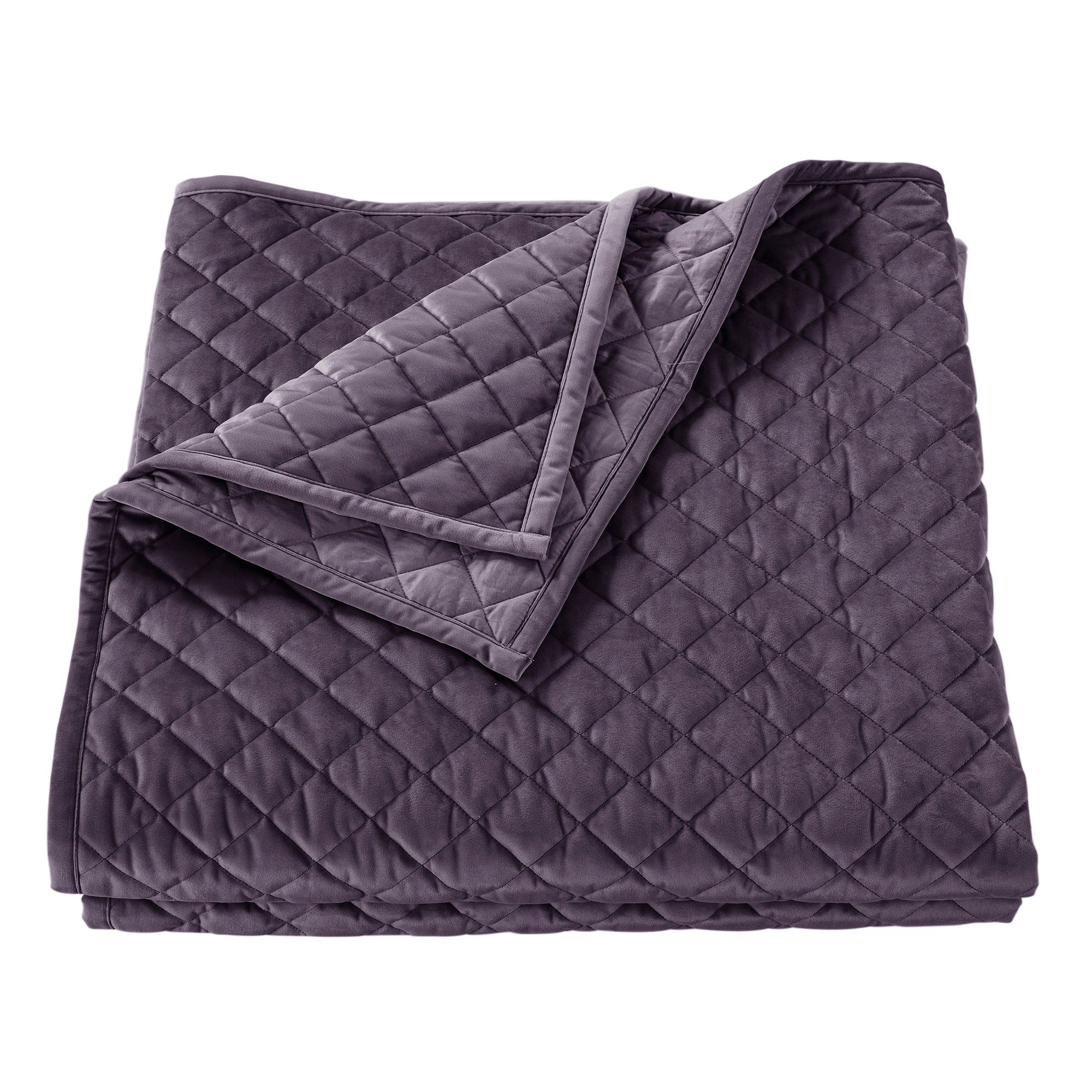 Velvet Diamond - Full/Queen Quilt - Amethyst