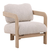 Chavez - Occasional Chair - Cream And Light Natural